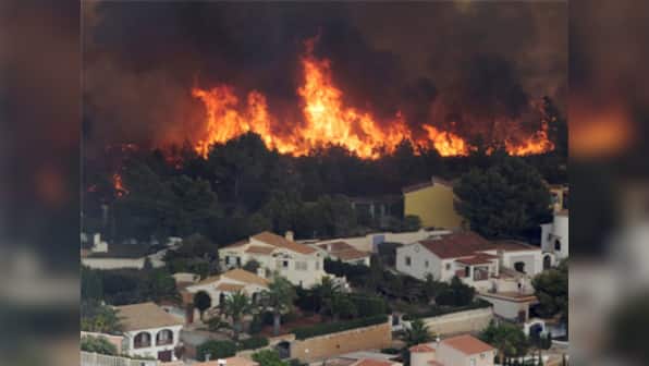 Wildfires in Spain, Portugal: Six killed as blaze fanned by strong winds from Hurricane Ophelia