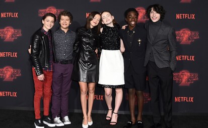 Netflix's 'Stranger Things' Season 4 premiere - Millie Bobby Brown, Sadie  Sink, Finn Wolfhard 