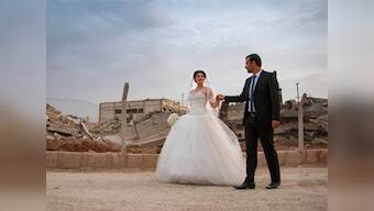 Purged of Islamic State, Raqqa celebrates first wedding since in Jazra: Lipstick, music and dancing set the tone