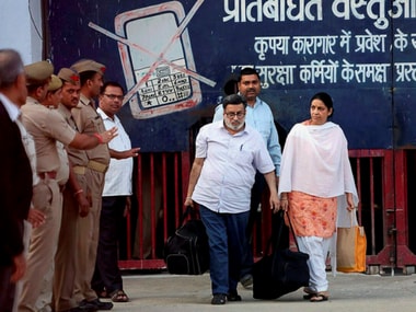 Talwar couple donate prison earnings of Rs 98,000 to fellow inmates, travel to Punjab a day after leaving Dasna jail