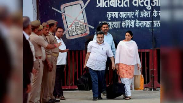 Aarushi-Hemraj murder case: Rajesh, Nupur Talwar walk out of jail, head home in Noida