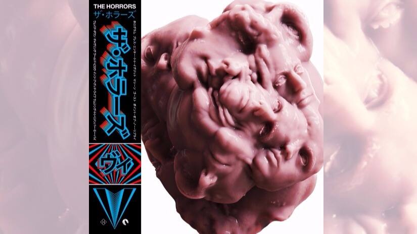 Cover art for The Horrors' new album, V