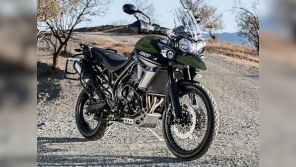 Triumph teases updated Tiger series of adventure-tourers; to be unveiled at Milan Motorcycle Show in Italy