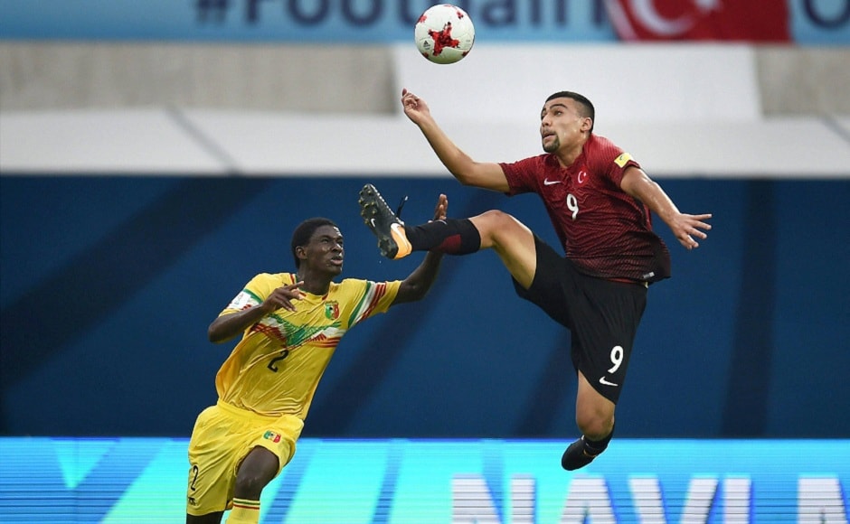Mali bounced back from their opening defeat to Paraguay by defeating Turkey 3-0 in Mumbai. PTI Mali bounced back from their opening defeat to Paraguay by defeating Turkey 3-0 in Mumbai. PTI