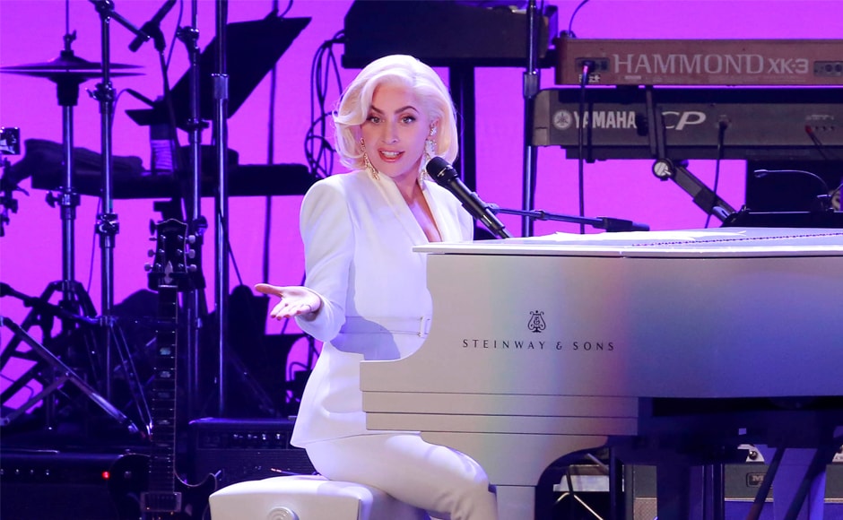 Lady Gaga was among the many singers and musicians who performed at the concert. Others included Robert Earl Keen, The Gatlin Brothers, Stephanie Quayle and Sam Moore. Reuters Lady Gaga was among the many singers and musicians who performed at the concert. Others included Robert Earl Keen, The Gatlin Brothers, Stephanie Quayle and Sam Moore. Reuters