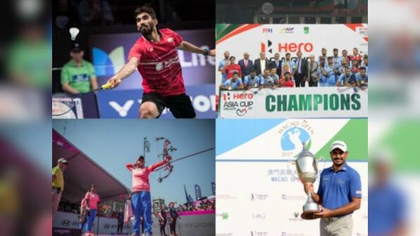 From Kidambi Srikanth's title in Denmark to victory in Hockey Asia Cup, it was a great weekend for Indian sports