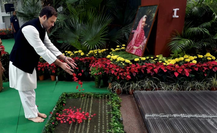 Rahul Gandhi, Narendra Modi and Manmohan Singh pay tribute to Indira Gandhi on her 33rd death anniversary Rahul Gandhi, Narendra Modi and Manmohan Singh pay tribute to Indira Gandhi on her 33rd death anniversary