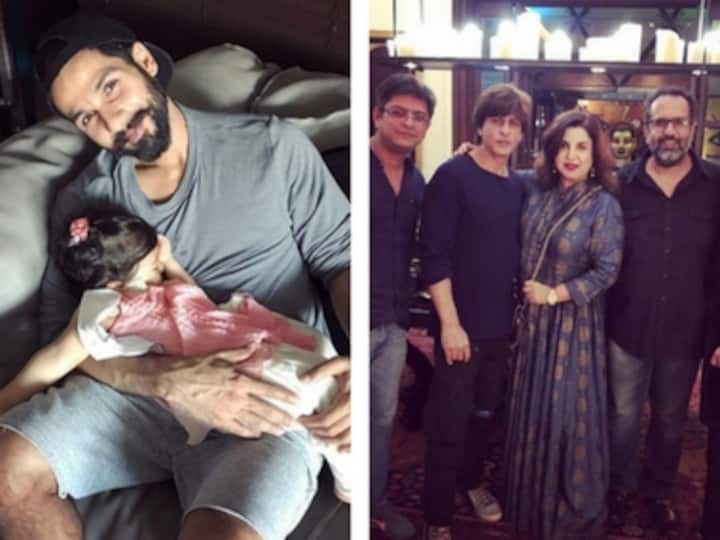 Shahid Kapoor smiles as Misha sleeps; Shah Rukh Khan's filmy get together: Social Media Stalkers' Guide