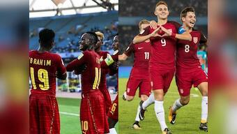 Ghana vs USA, FIFA U-17 World Cup 2017, Football match score: America's Ayo Akinola scores the winning goal