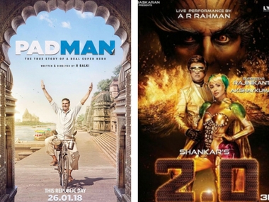 Akshay Kumar's Padman release date pulled ahead; to clash with his 2.0 on Republic Day weekend Akshay Kumar's Padman release date pulled ahead; to clash with his 2.0 on Republic Day weekend