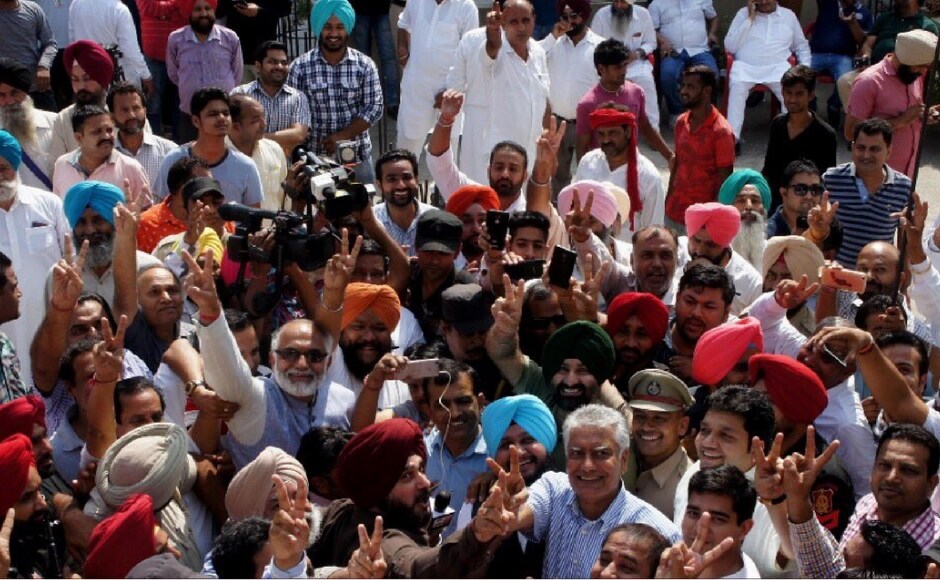 Congress candidate Sunil Jakhar wins the Gurdaspur Lok Sabha bypoll by defeating his nearest rival, BJP nominee Swaran Salaria with a margin of 1,93,219 votes on Sunday. PTI Congress candidate Sunil Jakhar wins the Gurdaspur Lok Sabha bypoll by defeating his nearest rival, BJP nominee Swaran Salaria with a margin of 1,93,219 votes on Sunday. PTI