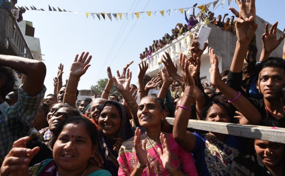 The prime minister thanked the people for the warm welcome and assured them he would work harder for the nation. Twitter@PMOIndia The prime minister thanked the people for the warm welcome and assured them he would work harder for the nation. Twitter@PMOIndia