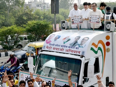 Congress leader Ajay Maken mocks AAP, BJP; asks if both are protesting metro fare hike who raised it Congress leader Ajay Maken mocks AAP, BJP; asks if both are protesting metro fare hike who raised it