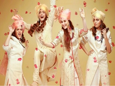 Veere Di Wedding ladies have a gala time in film's poster; release confirmed for 18 May Veere Di Wedding ladies have a gala time in film's poster; release confirmed for 18 May