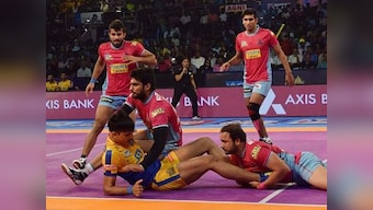 Pro Kabaddi 2018, Jaipur Pink Panthers vs Gujarat Fortunegiants, Highlights: Gujarat clinch fourth win of season