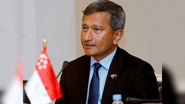 Singapore Foreign Minister Vivian Balakrishnan to visit India on Tuesday, will call on Narendra Modi, Sushma Swaraj