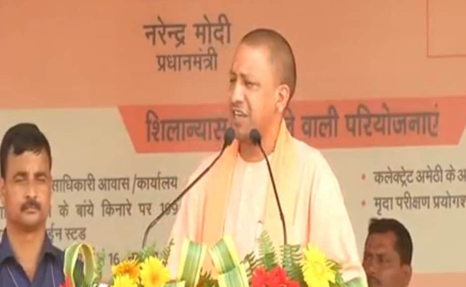 In his speech Uttar Pradesh chief minister accused Rahul Gandhi of being more interested in Italy than in the people of his parliamentary constituency Amethi. Twitter@BJP In his speech Uttar Pradesh chief minister accused Rahul Gandhi of being more interested in Italy than in the people of his parliamentary constituency Amethi. Twitter@BJP
