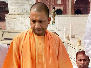 Yogi Adityanath rebuffs Hindutva elements with Taj Mahal visit, seeks to shed 'communal' tag Yogi Adityanath rebuffs Hindutva elements with Taj Mahal visit, seeks to shed 'communal' tag