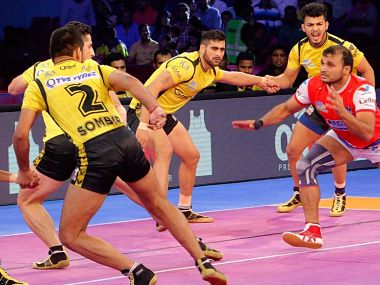 Pro Kabaddi League 2017: Haryana Steelers edge past Telugu Titans; Jaipur Pink Panthers win first game at home Pro Kabaddi League 2017: Haryana Steelers edge past Telugu Titans; Jaipur Pink Panthers win first game at home
