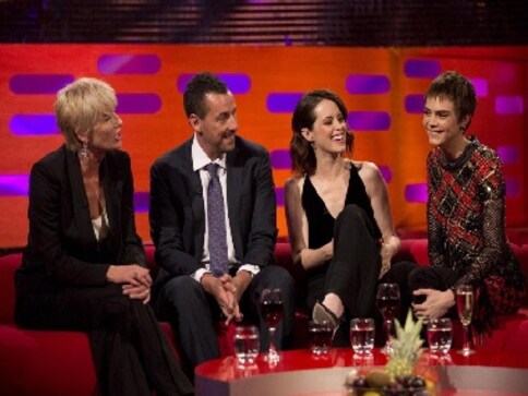 Adam Sandler criticised for repeatedly touching Claire Foy during interview on The Graham Nortom Show Adam Sandler criticised for repeatedly touching Claire Foy during interview on The Graham Nortom Show