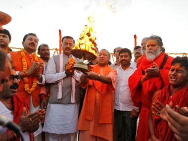 Yogi Adityanath's record-setting Diwali: In Ayodhya, UP CM likely to bring up issue of Ram statue, light 2 lakh diyas Yogi Adityanath's record-setting Diwali: In Ayodhya, UP CM likely to bring up issue of Ram statue, light 2 lakh diyas