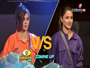 Bigg Boss 11, Episode 20, Weekend Ka Vaar: Hina Khan fights with both Arshi and Benafsha Bigg Boss 11, Episode 20, Weekend Ka Vaar: Hina Khan fights with both Arshi and Benafsha