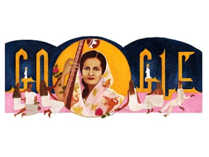 Google creates doodle to commemorate ghazal queen Begum Akhtar's 103rd birth anniversary