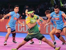 Pro Kabaddi League 2018 Score, UP Yoddha vs Patna Pirates highlights: UP  team snatch victory by 2 points - Sports News