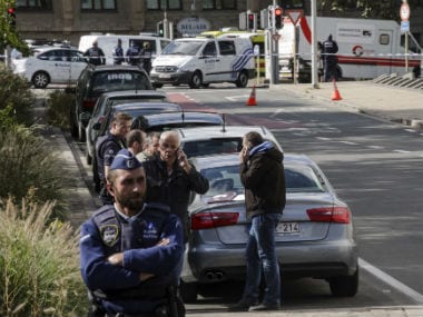 File image of Brussels terror attack site. AP