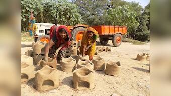 As Chhath celebrations kick off in Bihar, Muslim potters work on earthen stoves for Hindu devotees