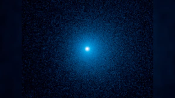 NASA's Hubble Space Telescope captures image of the farthest active inbound comet