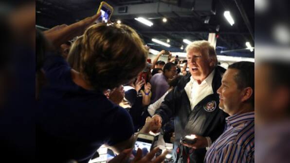 Donald Trump compares Puerto Rico storm with 'real catastrophe' Katrina, says disaster threw US budget 'out of whack'