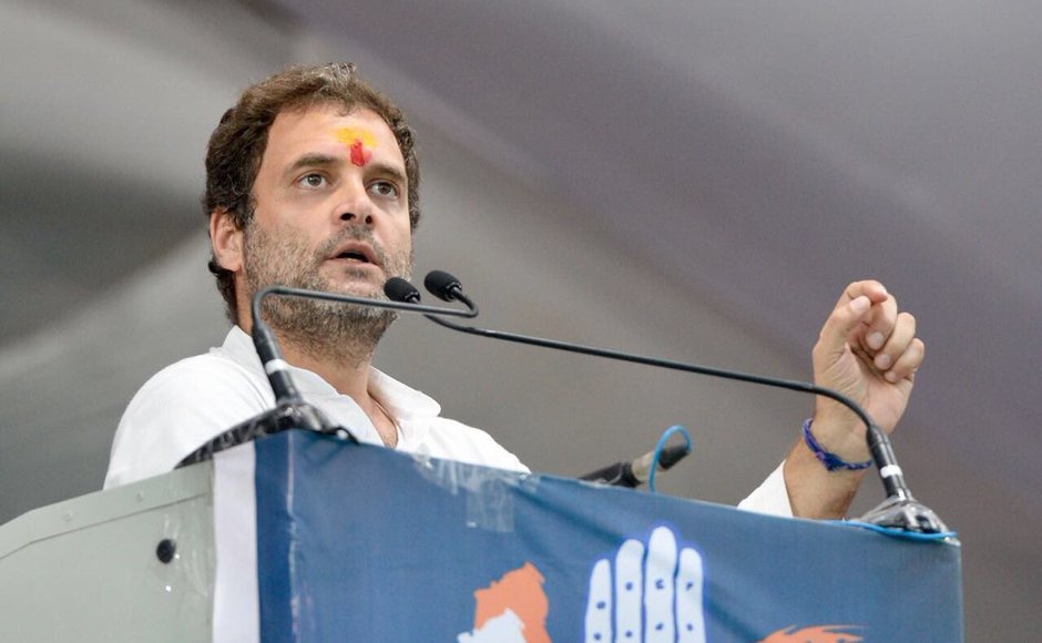 During his speeches throughout the campaign, Gandhi took potshots at demonetisation, increasing fuel prices in India, and its impact on the villages in India. Twitter@OfficeOfRG During his speeches throughout the campaign, Gandhi took potshots at demonetisation, increasing fuel prices in India, and its impact on the villages in India. Twitter@OfficeOfRG