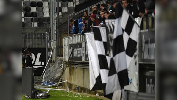 Ligue 1: 29 hurt as stadium barrier collapses during match between Amiens SC and Lille OSC