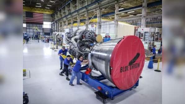 Blue Origin conducts first ever hot-fire test with Blue Engine 4; plans to use it on the New Glenn heavy-lift rocket
