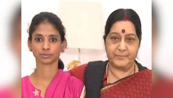 Sushma Swaraj announces Rs 1lakh reward for uniting deaf-mute Geeta with her parents, after DNA tests fails