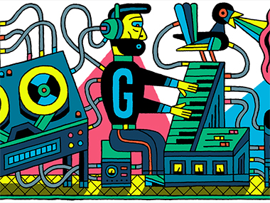 Google Doodle celebrates the 66th anniversary of the Studio for Electronic Music Google Doodle celebrates the 66th anniversary of the Studio for Electronic Music