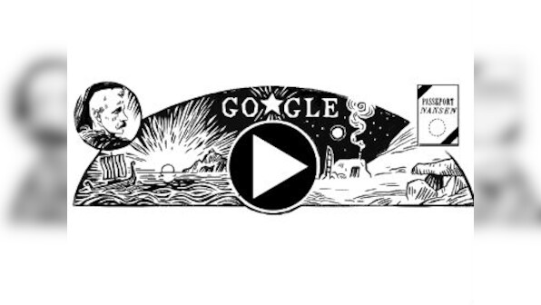 Google Doodle commemorates the 156th birth anniversary of Nobel Peace Prize winner Fridtjof Nansen