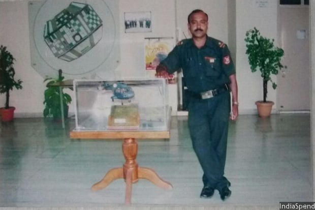 Azmal Haque in his days as an Indian army soldier. Image courtesy: Azmal Haque