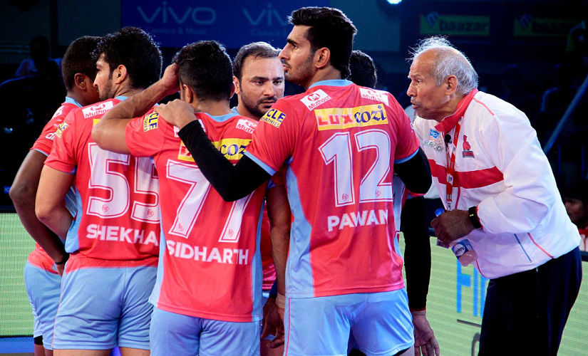 Jaipur Pink Panthers begin their home campaign on Friday against table toppers Gujarat Fortunegiants. Image courtesy: PKL official website