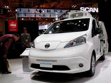 Nissan unveils concept model of an electric van with refrigeration capabilities Nissan unveils concept model of an electric van with refrigeration capabilities