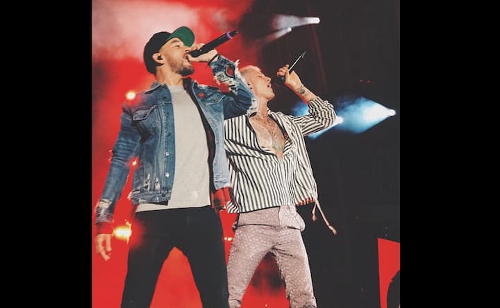 Linkin Park remembers Chester Bennington at Hollywood Bowl concert