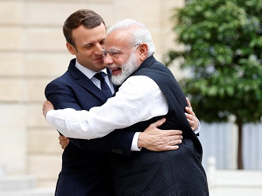 Emmanuel Macron's India visit injects new dynamism in Indo-France ties; gives New Delhi an ally in face of Chinese expansionism Emmanuel Macron's India visit injects new dynamism in Indo-France ties; gives New Delhi an ally in face of Chinese expansionism