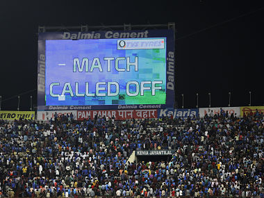 India vs Australia: Hyderabad T20I called off due to wet outfield; teams share series 1-1 India vs Australia: Hyderabad T20I called off due to wet outfield; teams share series 1-1