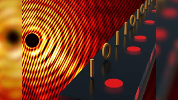 Researchers investigate storage of data in fast moving magnetic particles to bypass the physical limits of Moore's Law