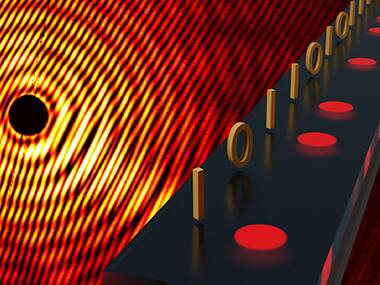 Researchers investigate storage of data in fast moving magnetic particles to bypass the physical limits of Moore's Law