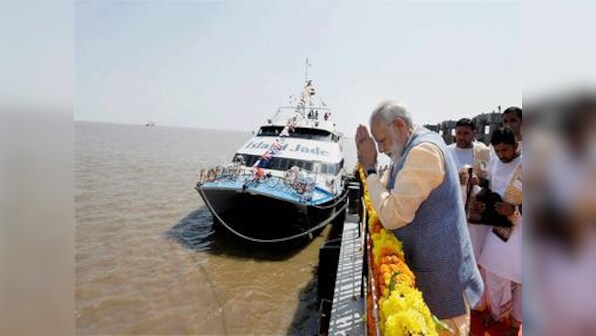 Narendra Modi in Gujarat: PM mimicks Manmohan Singh, lashes out at UPA in Ghogha