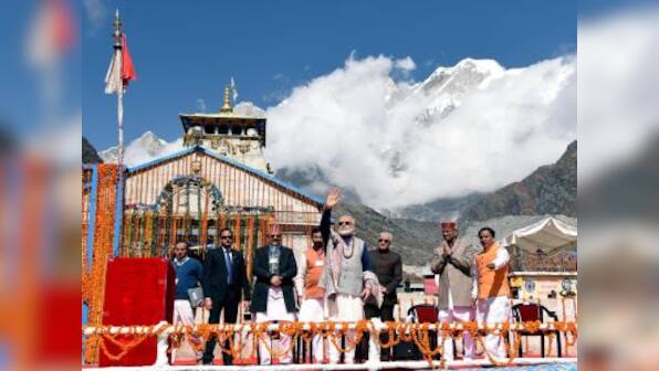 In Kedarnath, Modi makes strong pitch for tourism, attacks Congress for refusing help after 2013 floods