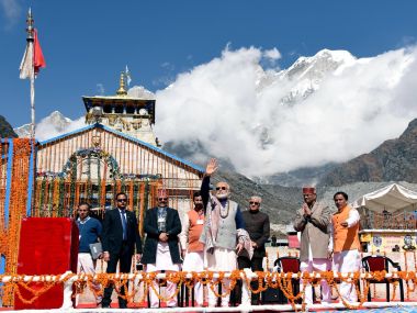 In Kedarnath, Modi makes strong pitch for tourism, attacks Congress for refusing help after 2013 floods In Kedarnath, Modi makes strong pitch for tourism, attacks Congress for refusing help after 2013 floods