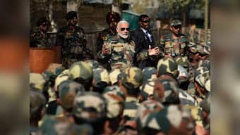 Diwali celebrations illuminate India; less crackers burst in Delhi; Narendra Modi, Yogi Adityanath join festivities